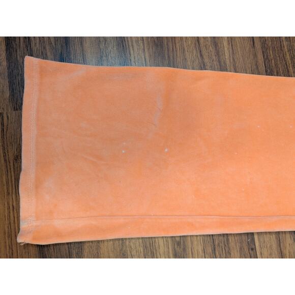 Victoria's Secret PINK Velour Sequin Tracksuit Pants- Size Medium- Orange - Picture 6 of 10